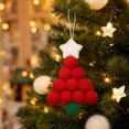 thumbnail image 2 of Bwiyojiz Christmas Tree Ornaments Star Xmas Hanging Decorations Cute Mini Pendants Home Decor, 2 of 7