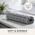 thumbnail image 6 of OTHWAY Non Slip Shower Mat for Tub & Inside Shower,36.6" x 16.9" Soft TPE Bath Mat with Suction Cups,Easy to Cut Shower Floor Mat,Machine Washable Bathtub Mats(Light Grey), 6 of 10