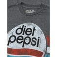 thumbnail image 2 of Tee Luv Men's Faded Diet Pepsi 70s Logo Shirt (L), 2 of 6