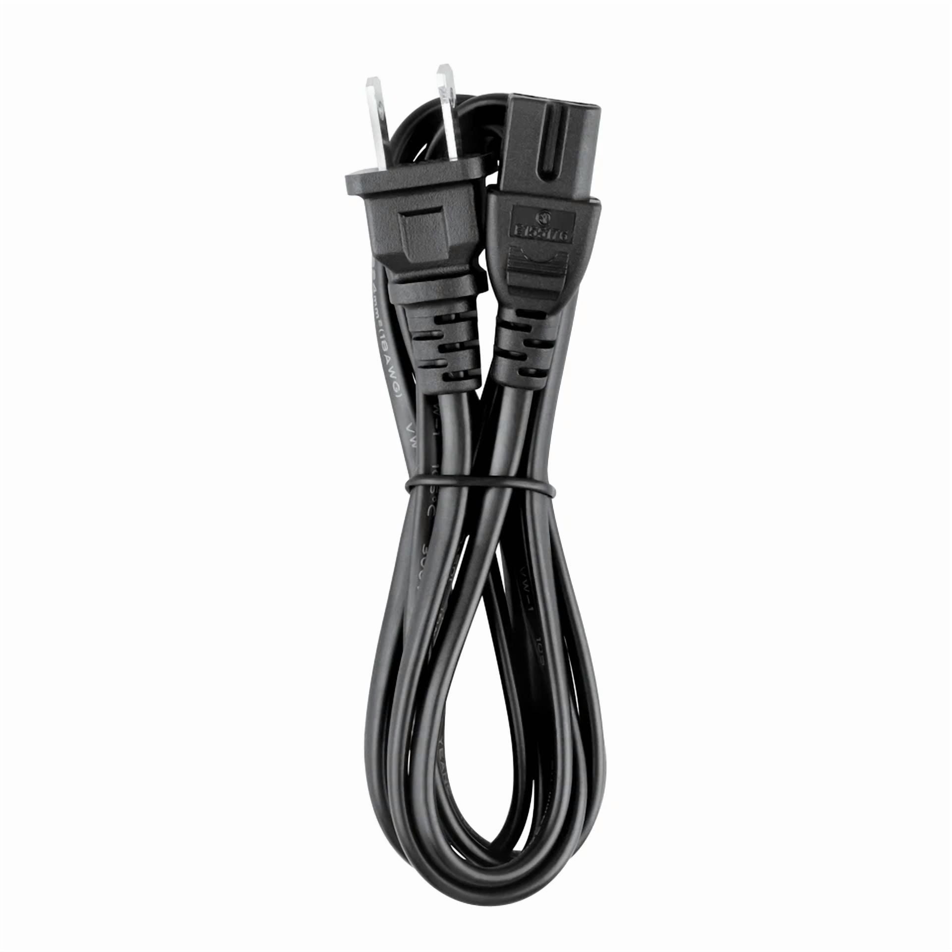 BUTTERFLY- 6Ft Ac Power Cord Cable For Sharp Lc-C5277Un Qaccda038Wjpz 2-Prong Wire Lead