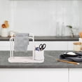 thumbnail image 4 of TABLETREANDS Organizador Colgante Para Fregadero Con Doble Barra Para Esponjas Y Paños En Cocina, 4 of 8