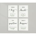 thumbnail image 6 of Office Decor Poster 11x14 Canvas Prints Unframed Set of 4, Wall Art Prints for Bedroom | Living Room | Classroom, Home Office Motivational Desk Decor, 6 of 7