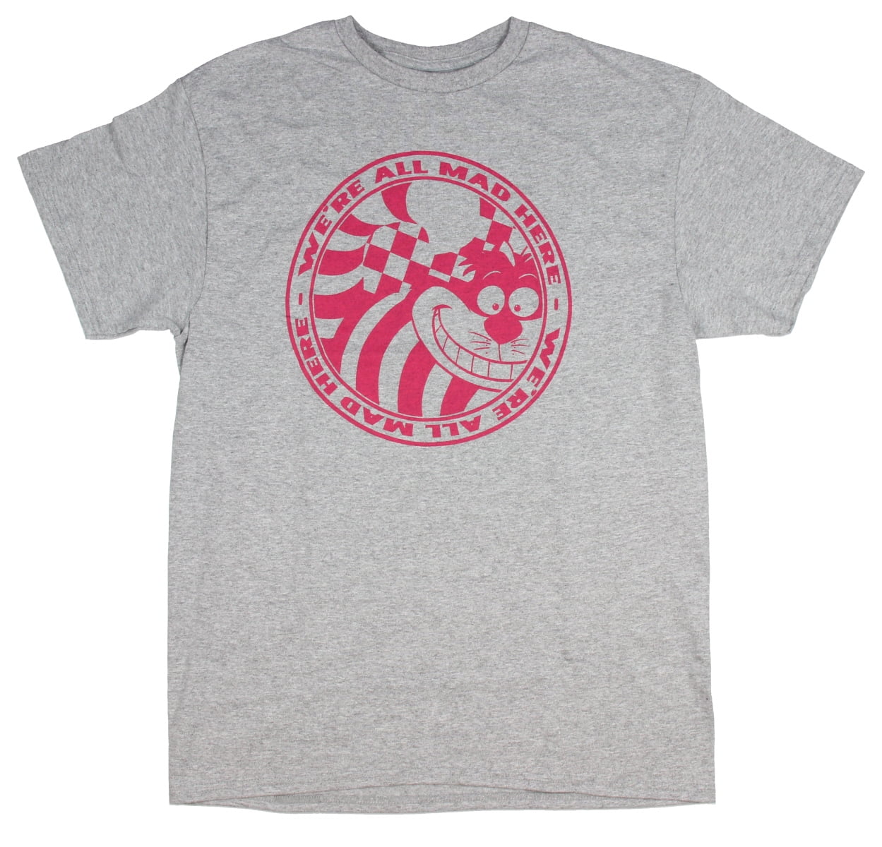 Disney Disney Mens Cheshire Cat Shirt Alice in Wonderland Cheshire