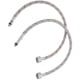 thumbnail image 5 of Conector de grifo de cocina y baño largo de 2 piezas, manguera trenzada de suministro, conector flexible para fregadero de cocina, extensión de línea de suministro de agua trenzada de acero inoxidable, 5 of 7