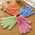thumbnail image 4 of Experiencias de ducha revitalizantes, guantes exfoliantes para una limpieza profunda, textura espesa, suaviza la piel y estimula la circulación, lavable a máquina, talla única, 4 of 7
