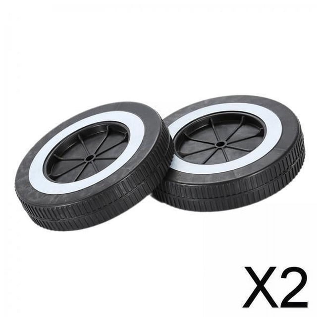 Piezas De Ruedas Para Barbacoa, Neumáticos Resistentes Para Carretilla De Mano, Para Acampar Al Aire Libre Y Cenar, 2x2 Piezas