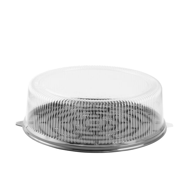 Domo Pastelero WOW Transparente Para Pastel Extra Grande Alto PET Certificado FDA 10 Piezas