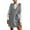 Gray, variant on Busydd Dresses for Women Trendy Sleeveless Knit Cotton Sweater Dress Casual Solid Color V Neck Fall Dresses with Pockets S