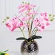thumbnail image 3 of Decoración de flores realistas Bewildely Orquídea artificial multicolor, 3 of 6