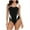 White, variant on Fartey Women One Piece Swimsuits Athletic Racerback Swimwear Training Exercise Slimming Bathing Suit Fashion Colorblock Tummy Control Bathing Suit Blue S-2XL