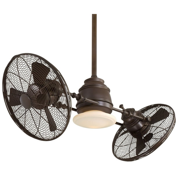 42 Minka Aire Vintage Gyro Oil Rubbed, Minka Aire Gyro Dual Ceiling Fan