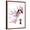Brown Frame, variant on Art.com Plum Blossom Stretched Canvas Print Wall Art by yienkeat, 24" x 32"