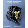 thumbnail image 4 of Cargador Inalámbrico BVILY 3 en 1 Rápido Compatible con GalaxyS23/S22/S21/S20/Z Flip, Watch 5/4/3/Ac, 4 of 7