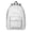 Floral Print, variant on Science Rules Backpack, Laboratory Experiment Design, Scientific Formula School Bag, Biology Student Travel Daypack