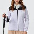 thumbnail image 2 of Men's UPF 50+ Full Zip Up Sun Protection Hoodie Long Sleeve Lightweight UV Shirts Jacket for Men Hiking Fishing, 2 of 9