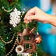 thumbnail image 4 of CaiYueKe Alphabet Christmas Ornaments, 26 Pc Set DIY Christmas Tree Letters, Acrylic Letter Pendants with Santa Hat Design, Xmas Decor for Tree Home Holiday Decorations, Acrylic Letters, 4 of 7