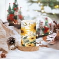 thumbnail image 2 of Yayeee Flameless Candles with Remote Flickering Battery Operated Multi Color Changing, Beige Sunflowers, 2 of 7
