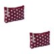 thumbnail image 2 of Minnieouse Bolsa de maquillaje, bolsa de cosméticos, monedero de almacenamiento, resistente al agua, diseño elegante a la moda, contenedor de Vino rojo 2piezas, 2 of 6