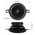 thumbnail image 2 of SONDPEX CS17035 - Altavoz de doble cono de 3.5 pulgadas, 30 W, reemplazo de equipo original, altavoc, 2 of 6