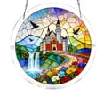thumbnail image 2 of Acrylic Puzzles Sun Catcher Window Hanging, Colorful Jigsaw Sun Catcher Kit for Adults, Stained Glass Acrylic Puzzle Decoration for Women Mom Birthday Gift, Home Garden Decor, 2 of 6