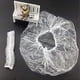 thumbnail image 4 of Paquete de 50 gorros de ducha desechables transparentes, impermeables, con protección para el cabello y ajuste elástico para baño, spa y salón de belleza., 4 of 5