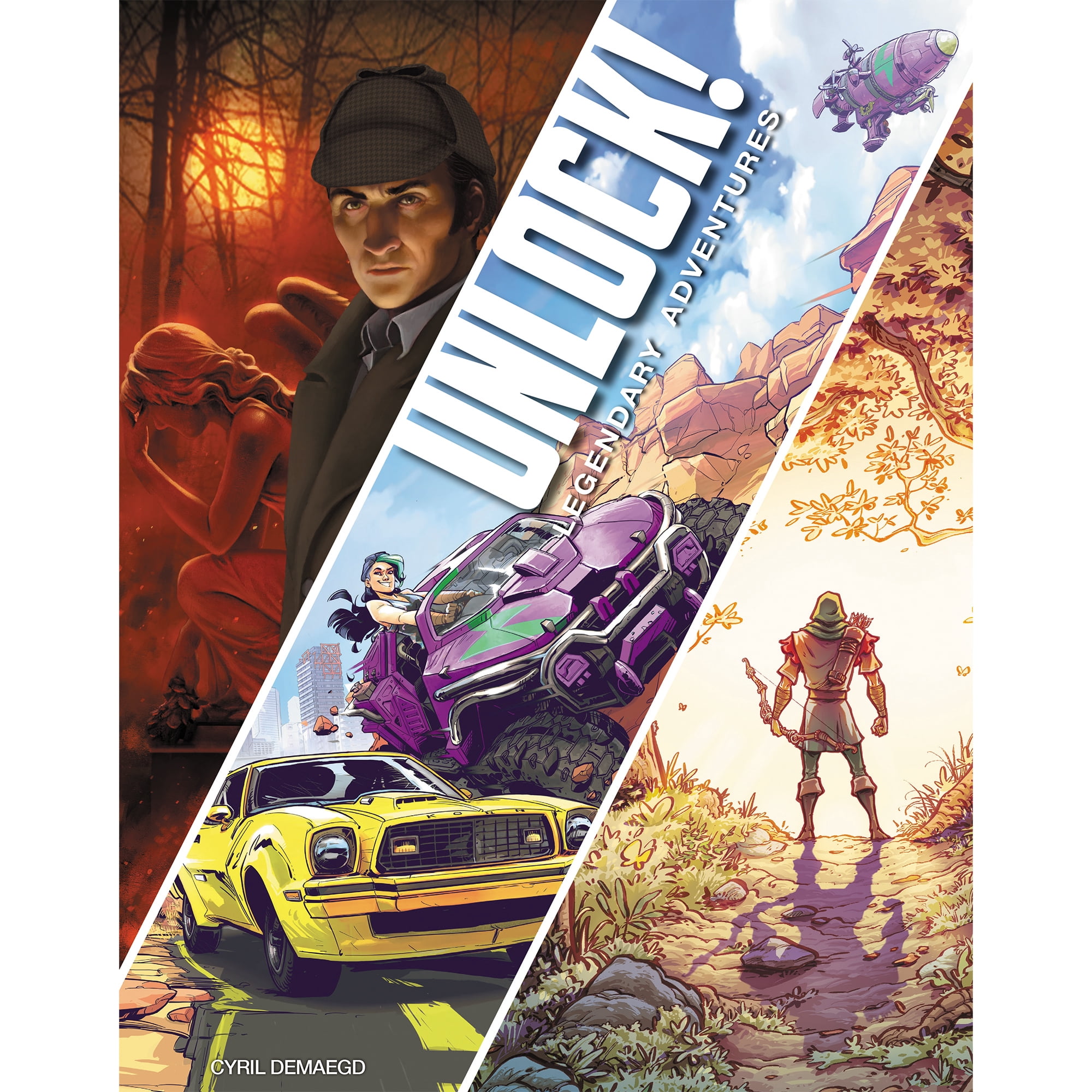Unlock! Legendary Adventures Family Card Game for Ages 10 and up, from Asmodee