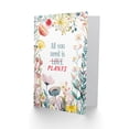 thumbnail image 2 of Artery8 Happy Flowers All You Need Is Love Plants Lover For Her Woman Wife Mum Sister Daughter Birthday Greeting Card, 2 of 3