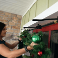 thumbnail image 4 of Bxaolu Adjustable Garland Hanger for 32"-52" Doors | Heavy-Duty Holiday Decoration Holder for Wreaths, Lights, & Garland | No Screws, Double-Sided Tape – Easy Installation, 4 of 8