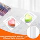 thumbnail image 2 of 150Pack Wax Melt Container 1.3 oz Plastic Wax Melt Set,Heart Shape, 2 of 5