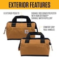 thumbnail image 2 of Bolsa para herramientas Carhartt Gear B0000522, 13 pulgadas, 15 bolsillos, peso medio, 2 of 7