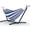 Blue and White Stripes, variant on JoanKaren Double Hammock with Portable Space Saving Heavy-Duty Steel Stand,2 Person Outdoor 450lb Capacity Standing Hammocks,Indoor/Outdoor,Yellow Rainbow Stripes