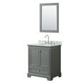 thumbnail image 7 of Wyndham Collection Wcs202030scmunom24 Deborah 30" Free Standing Single Vanity Set - Dark, 7 of 7
