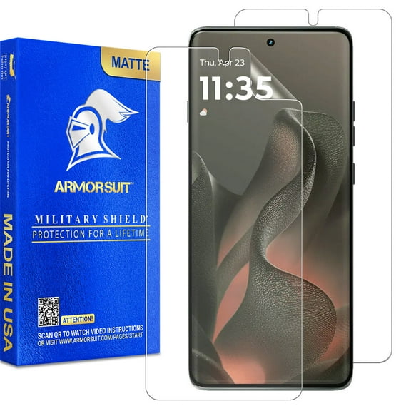 ArmorSuit 2 Pack Paper-Feel Texture Screen Protector for Motorola Edge 2025 Case Friendly MilitaryShield Matte Film - Made in USA