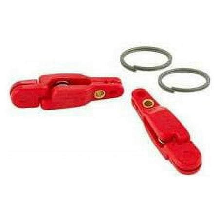 UPC: 0023072893165 | Off Shore OR16 Pro Snap Weight Clip With Split Ring Red 2 Pk