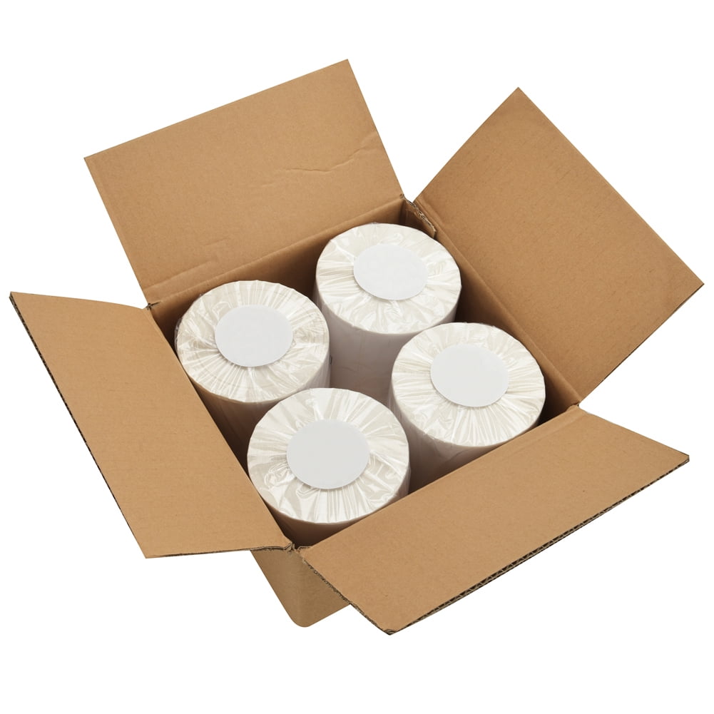 SJPACK 4 Rolls of 450 Direct Thermal Shipping Labels 4x6 for Zebra 2844 Zp-450 Zp-500 Zp-505