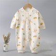 thumbnail image 2 of Bovxnpu Fall Winter Newborn Bodysuit, Infant Rompers, Clothes Long Sleeved Hoodie born Sleepwear Crawling Clothes Jumpsuit, 2 of 3