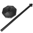 thumbnail image 4 of Outdoor Isolation Column Crowd Control Railing Supermarket Black 85X31CM Cylindrical 1 Pack, 4 of 5