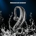 thumbnail image 3 of Manunclaims Bluetooth-compatible Earphone Ear Hook Power Display Life Waterproof Mobile Phone Wireless Smart Headset for iOS, 3 of 8