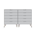 thumbnail image 4 of Rockefeller 3-Piece Dresser and Nightstand Set, 4 of 10