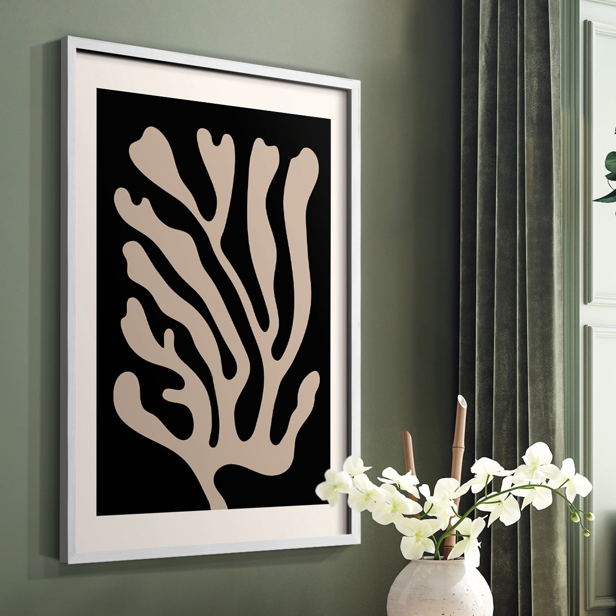 Matisse CCXXXI in Solid Wood 11 x 14 Framed Print