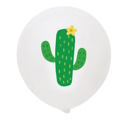 Hawaii Party Decorated Pineapple Flamingo Turtle Leaves Latex Balloons 10pcs