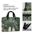 thumbnail image 4 of FORMRS 16" Laptop Sleeve Bag Carrying Case with Handle Travel Shoulder Briefcase, Cute Ghosts Playing, 4 of 8