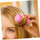 thumbnail image 3 of Rizadores de pelo con esponja suave, rulos espirales para cabello corto, sin calor, para peinar mientras se duerme, paquete de 12 unidades, color rosa., 3 of 5