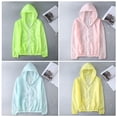 thumbnail image 4 of Women's Summer Sun Protection Jacket Anti-UV Quick Dry Sports Windbreaker Cycling Run, 4 of 7