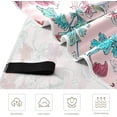 thumbnail image 2 of Coolnut Flower Diveblues Beach Towel Microfiber - Oversized Travel Towels - Lightweight Compact Beach Accessories - for Swimming, Camping, Holiday - Super Absorbent, Quick Dry Washcloth Gift, 2 of 7