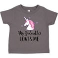 thumbnail image 3 of Inktastic Godmother Loves Me Unicorn Girls Girls Toddler T-Shirt, 3 of 5