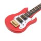 thumbnail image 3 of 1:12 Miniature Guitar Model Birch Painted Surface Lifelike Decorative Miniature Guitar Ornament for Dollhouse Red Electric, 3 of 4