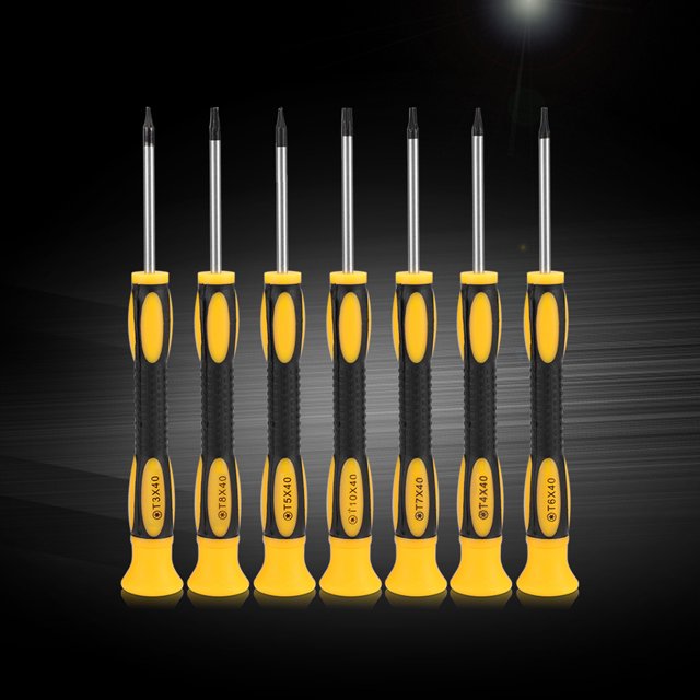 Screwdriver Set, Durable T3/T4/T5/T6/T7/TR8/TR10 14cm Game Console Screwdriver, For Xbox360 Controller