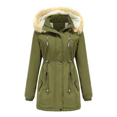 

Tawop Womens Long Winter Coats Warm Longhoodies Collar Jacket Slim Winter Parkas Outwear Jason Mask Friday The 13th Scrub Jackets For Women