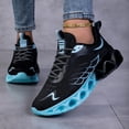 thumbnail image 5 of Women's Breathable Running Footwear, Cushioned Blade Sole Athletic Shoes for Gym Workout, 5 of 8
